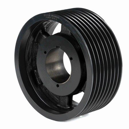 Browning 8 Groove Cast Iron Bushed Bore Multiple Sheave, 8S5V140 8S5V140